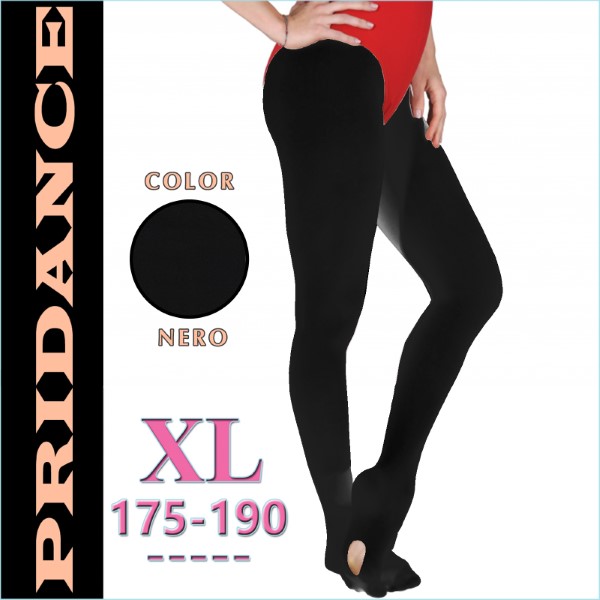 Ballet Tights Pridance col. Black 60 DEN s. XL (175-190) Art. 514C-BXL
