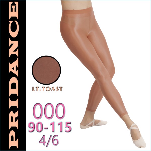 Ballet Leggings Pridance Lt.Toast 70 DEN Gr. 000 (90-115) Art. 515NL-LT000