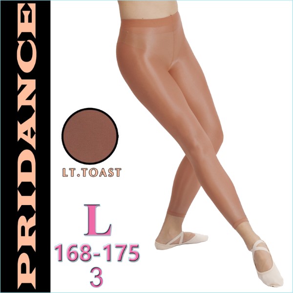 Ballet Leggings Pridance Lt.Toast 70 DEN Gr. L (168-175) Art. 515NL-LTL