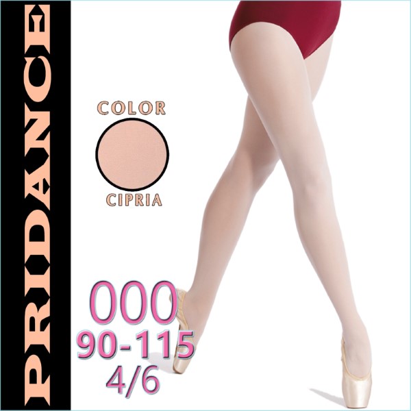Strumpfhose Pridance col. Cipria 60 DEN Gr. 000 (90-115) Art. 514-C000