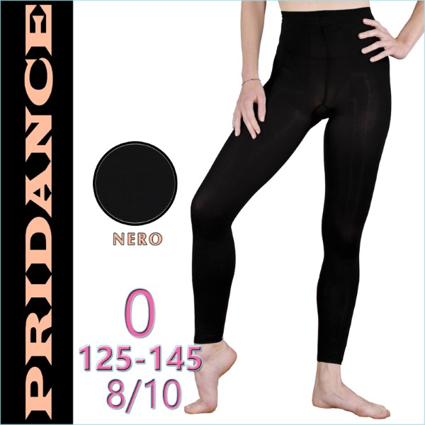 Ballet Leggings Pridance Nero 60 DEN Gr. 0 (125-145) Art. 8122-50-B0