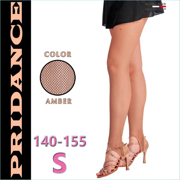 Mesh Stirrup Dance Tights Pridance col. Amber s. S (140-155) Art. 843-AMS