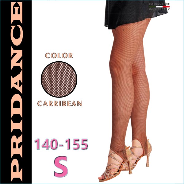 Mesh Stirrup Dance Tights Pridance col. Carribean s. S (140-155) Art. 843-CAS