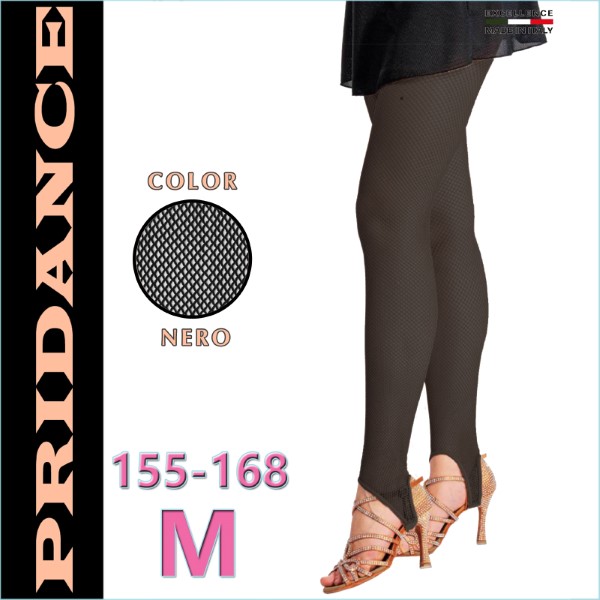 Mesh Stirrup Dance Tights Pridance col. Nero s. M (155-168) Art. 843-BM