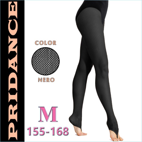 Mesh tights seamless with a ring Nero s. M (155-168) Art. 846-BM