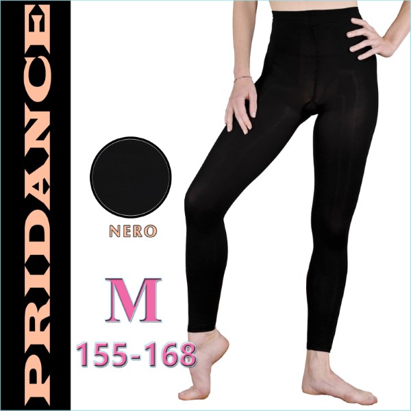 Ballet Leggings Pridance Nero 60 DEN Gr. M (155-168) Art. 862-BM