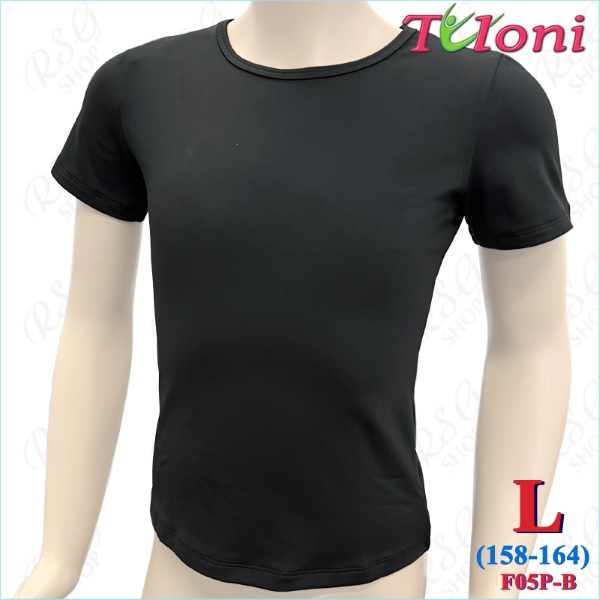Футболка Tuloni mod. F-05 s. L (158-164) col. Black Art. F05P-BL