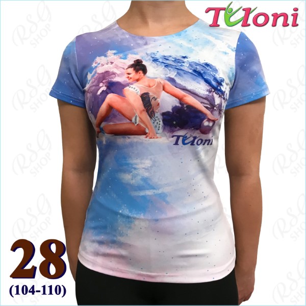 T-Shirt Tuloni mod. Nastya Gr. 28 (104-110) col. LDxSKBU Art. TSH06-LD28