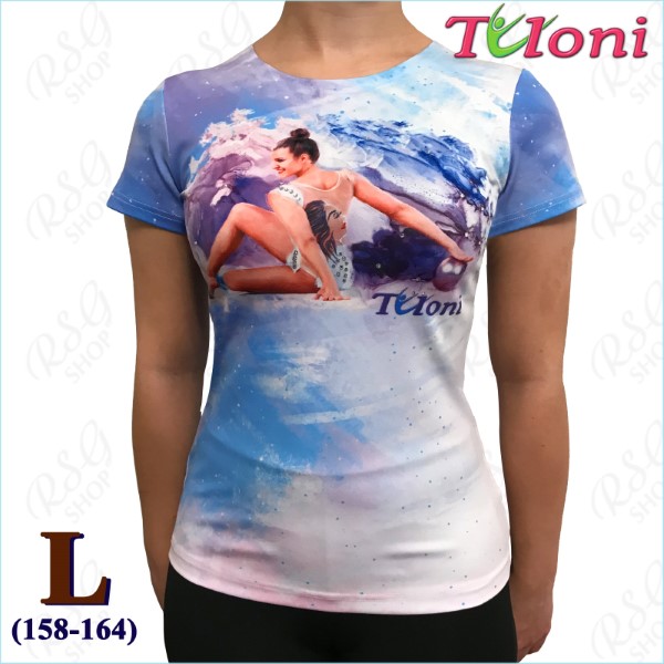 T-Shirt Tuloni mod. Nastya Gr. L (158-164) col. LDxSKBU Art. TSH06-LDL