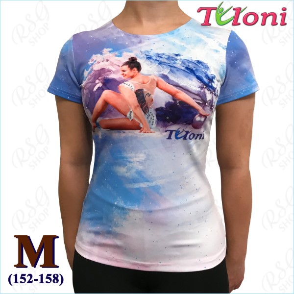 T-Shirt Tuloni mod. Nastya Gr. M (152-158) col. LDxSKBU Art. TSH06-LDM