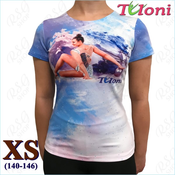 Футболка Tuloni mod. Nastya s. XS (140-146) col. LDxSKBU Art. TSH06-LDXS