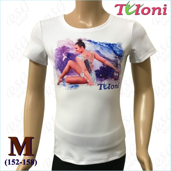 T-Shirt Tuloni mod. Nastya Gr. M (152-158) col. White Art. TSH06-WM