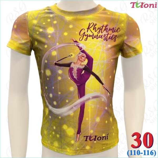 Футболка Tuloni mod. Ponytail Clubs col. Yellow s. 30 (110-116) TSH09-Y30