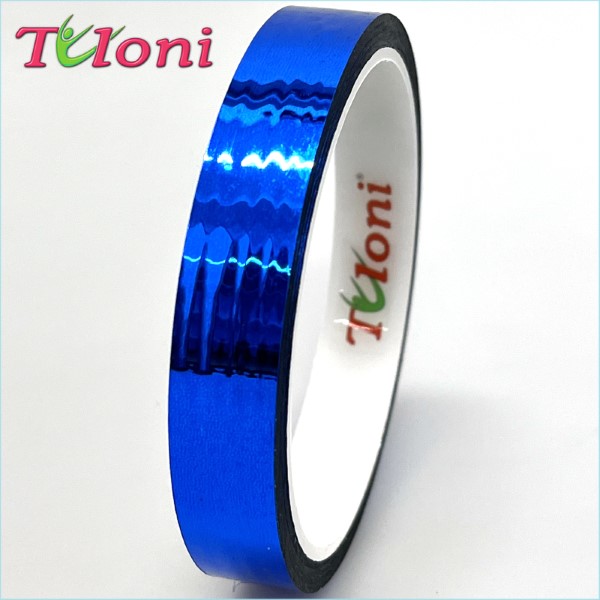 Decorative Tape Tuloni 1,5cm x 30m mod. Metal col. Blue Art. T1221