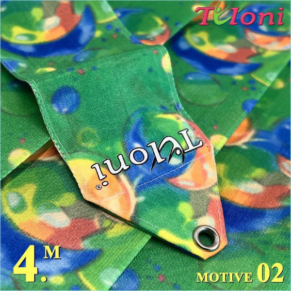 RG Ribbon Tuloni 4m Painted motive 02 Art. T1419.PD4