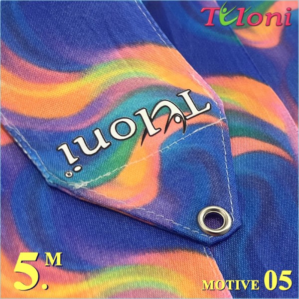 RG Ribbon Tuloni 5m Painted motive 05 Art. T1419.PD5