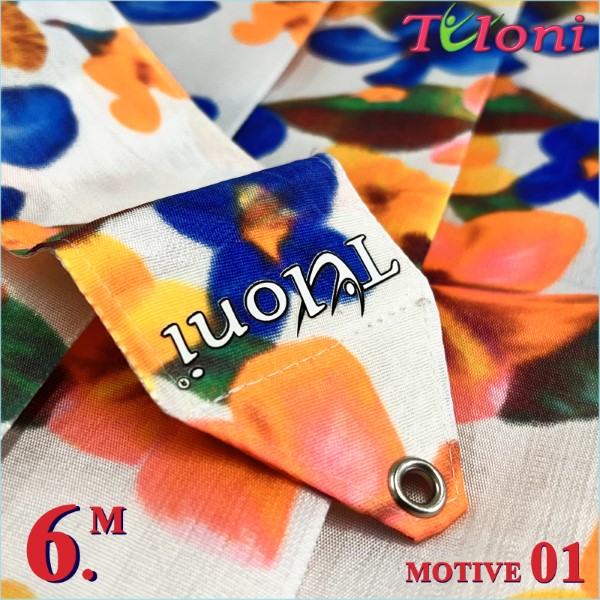 Лента Tuloni 6m Painted motive 01 Art. T1419.PD6