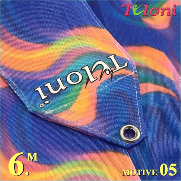 RG Ribbon Tuloni 6m Painted motive 05 Art. T1419.PD6
