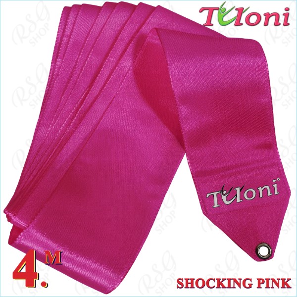 Ribbon Tuloni 4m mod. One-Color col. Shocking Pink T1431.ON4-SHP