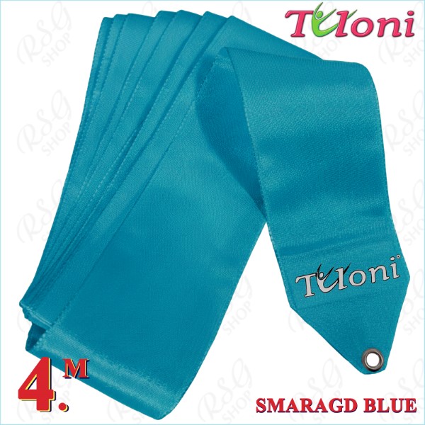 Band Tuloni 4m mod. One-Color col. Smaragd Blue T1431.ON4-SMBU