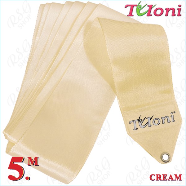 Band Tuloni 5m mod. One-Color col. Cream T1431.ON5-CRM