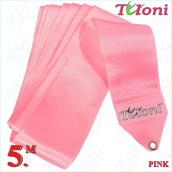 Лента Tuloni 5m mod. One-Color col. Pink T1431.ON5-P