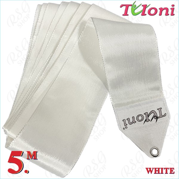 Лента Tuloni 5m mod. One-Color col. White T1431.ON5-W