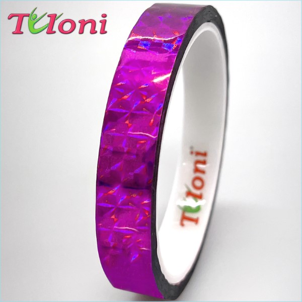 Deko Folie Tuloni 1,5cm x 30m mod. Marble col. Fuchsia Art. T1436