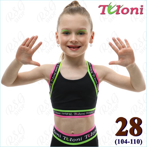 Tanktop Tuloni Elastic mod. TK-04 Gr. 28 (104-110) Black TK04PG-B28