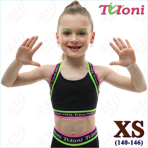 Short Tanktop Tuloni Elastic mod. TK-04 s. XS (140-146) Black TK04PG-BXS