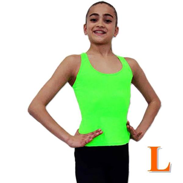 Tank Top Pastorelli mod. Funny L (158-164) Green Art. 03150