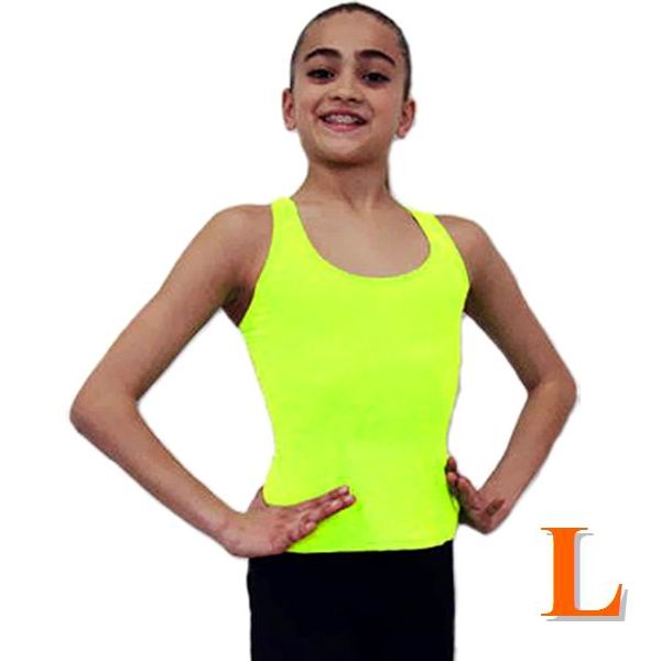 Tank Top Pastorelli mod. Funny L (158-164) Yellow Art. 03159
