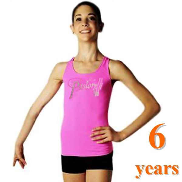 Tank Top Pastorelli with Print s. 6 (116-122) Pink Art. 02784