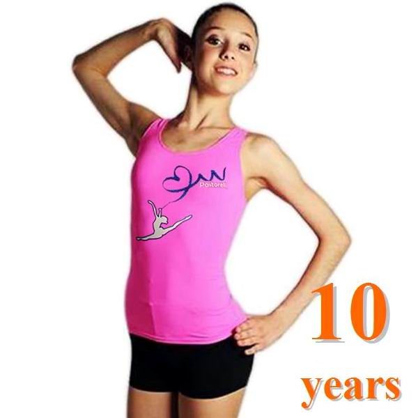 Tank Top Pastorelli with Print Nastro s. 10 (128-134) Pink 02804