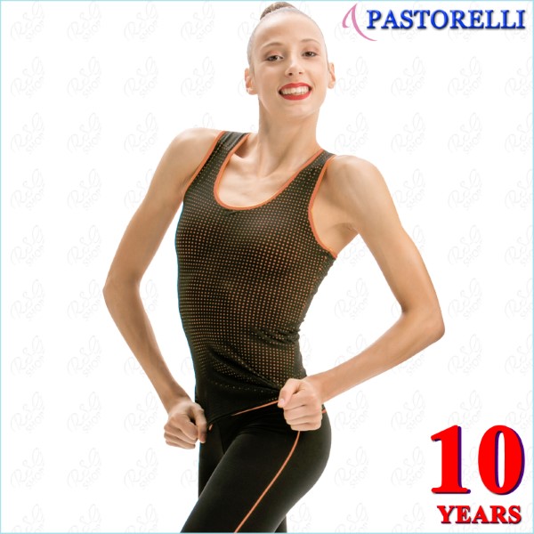 Tank TOP Pastorelli s. 10 col. Orange Fluo-Black Art. 04427