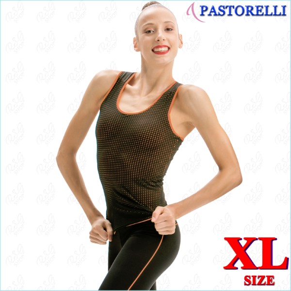 Tank TOP Pastorelli s. XL col. Orange Fluo-Black Art. 04433