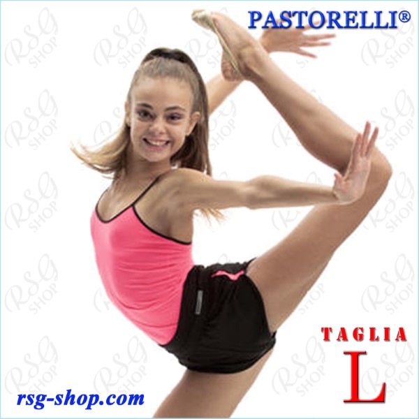 TOP Pastorelli Gr. L col. Pink Fluo-Black Art. 04315