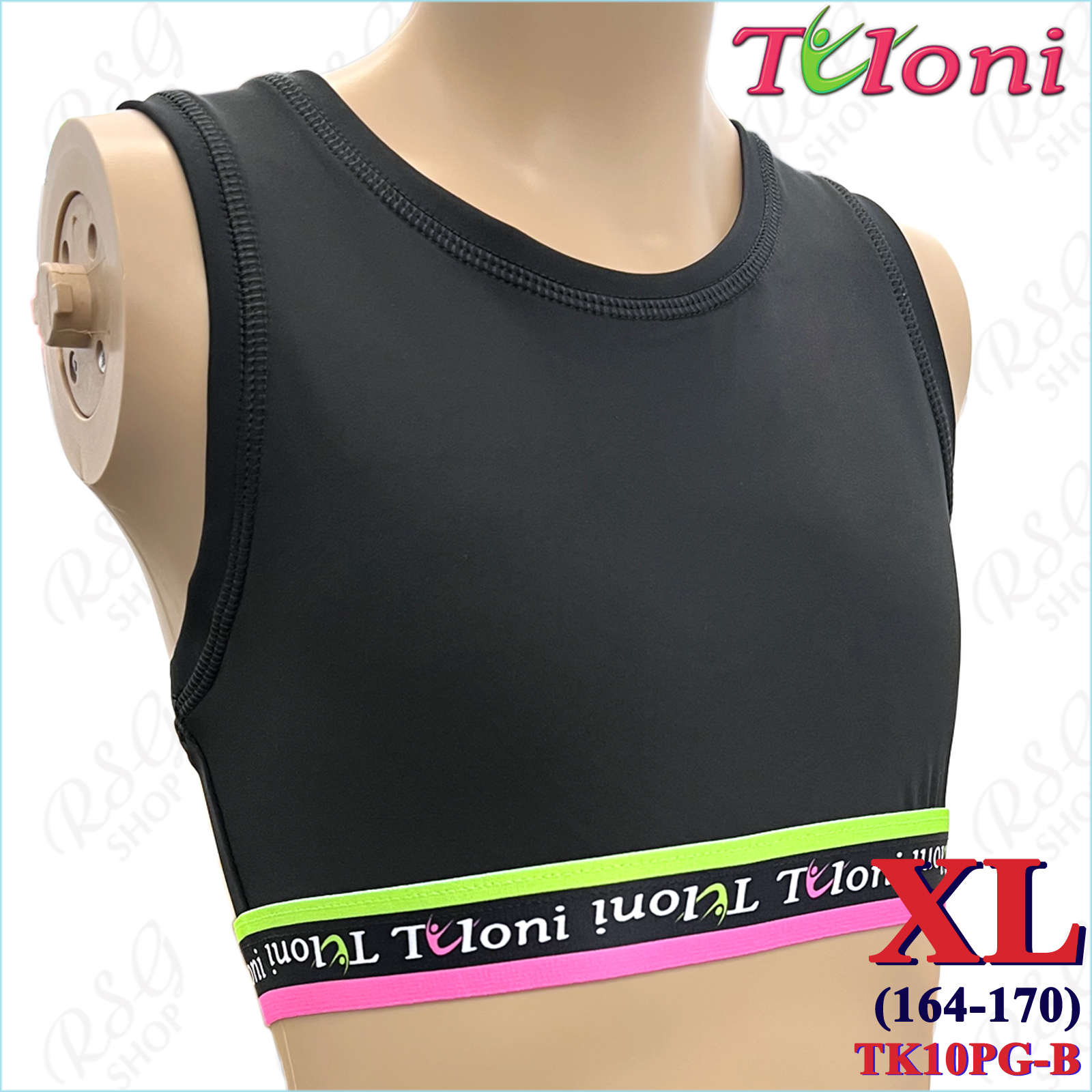 ТОП-борцовка Tuloni Elastic mod. TK10 s. XL (164-170) Black TK10PG-BXL