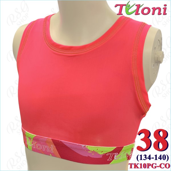 Short Tanktop Tuloni Elastic mod. TK10 s. 38 (134-140) Coral TK10PG-CO38