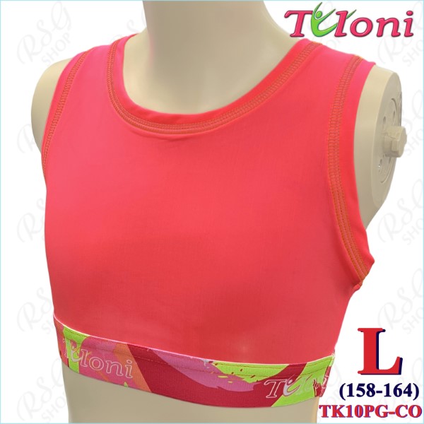 Tanktop Tuloni Elastic mod. TK10 Gr. L (158-164) Coral TK10PG-COL