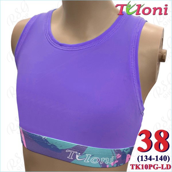ТОП-борцовка Tuloni Elastic mod. TK10 s. 38 (134-140) Lilac TK10PG-LD38