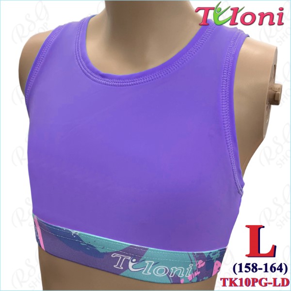 Short Tanktop Tuloni Elastic mod. TK10 s. L (158-164) Lilac TK10PG-LDL