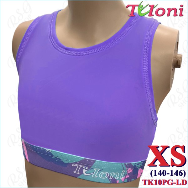 ТОП-борцовка Tuloni Elastic mod. TK10 s. XS (140-146) Lilac TK10PG-LDXS
