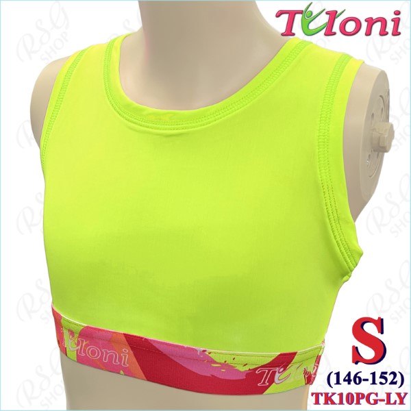 Short Tanktop Tuloni Elastic mod. TK10 s. S (146-152) col. Lime TK10PG-LYS