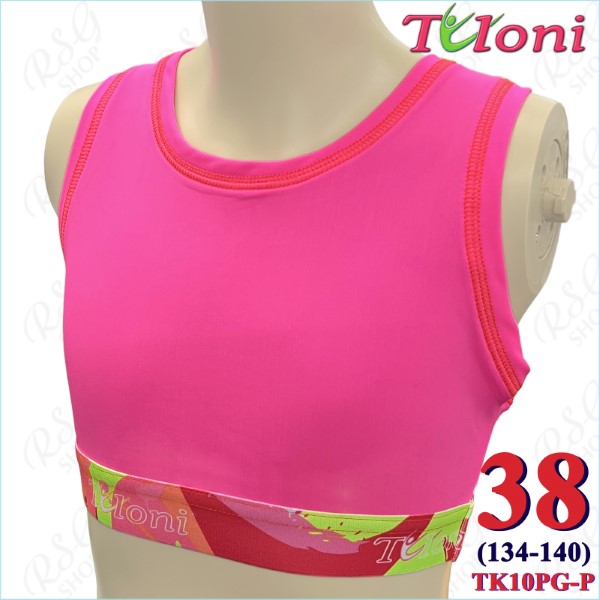 Short Tanktop Tuloni Elastic mod. TK10 s. 38 (134-140) Pink TK10PG-P38