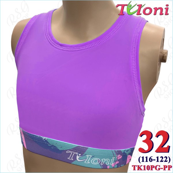Short Tanktop Tuloni Elastic mod. TK10 s. 32 (116-122) Purple TK10PG-PP32