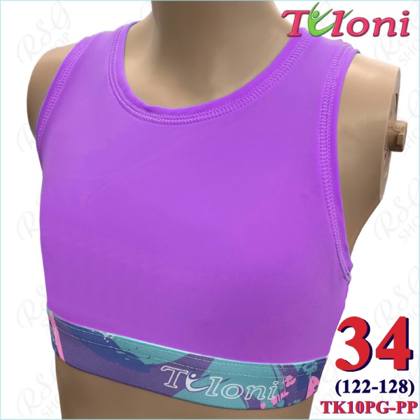 Short Tanktop Tuloni Elastic mod. TK10 s. 34 (122-128) Purple TK10PG-PP34