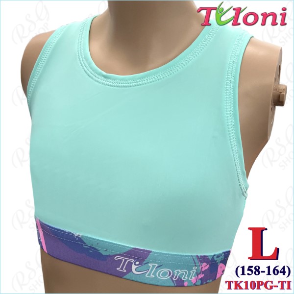 Tanktop Tuloni Elastic mod. TK10 Gr. L (158-164) Tiffany TK10PG-TIL