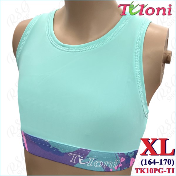 Tanktop Tuloni Elastic mod. TK10 Gr. XL (164-170) col. Tiffany TK10PG-TIXL