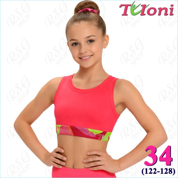 Tanktop Tuloni Elastic mod. TK10 Gr. 34 (122-128) Coral TK10PG-CO34